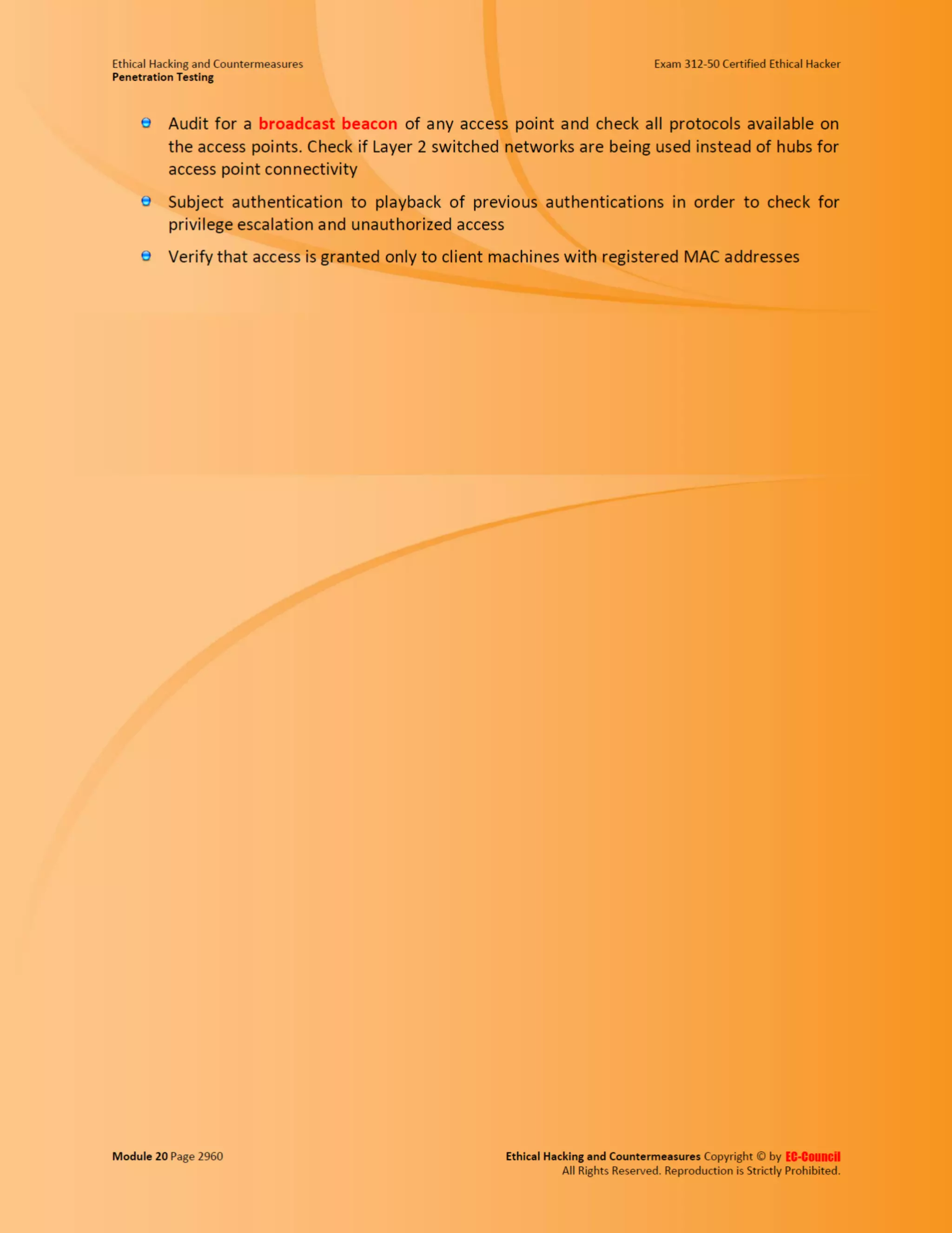 Cehv8 - Module 20: penetration testing