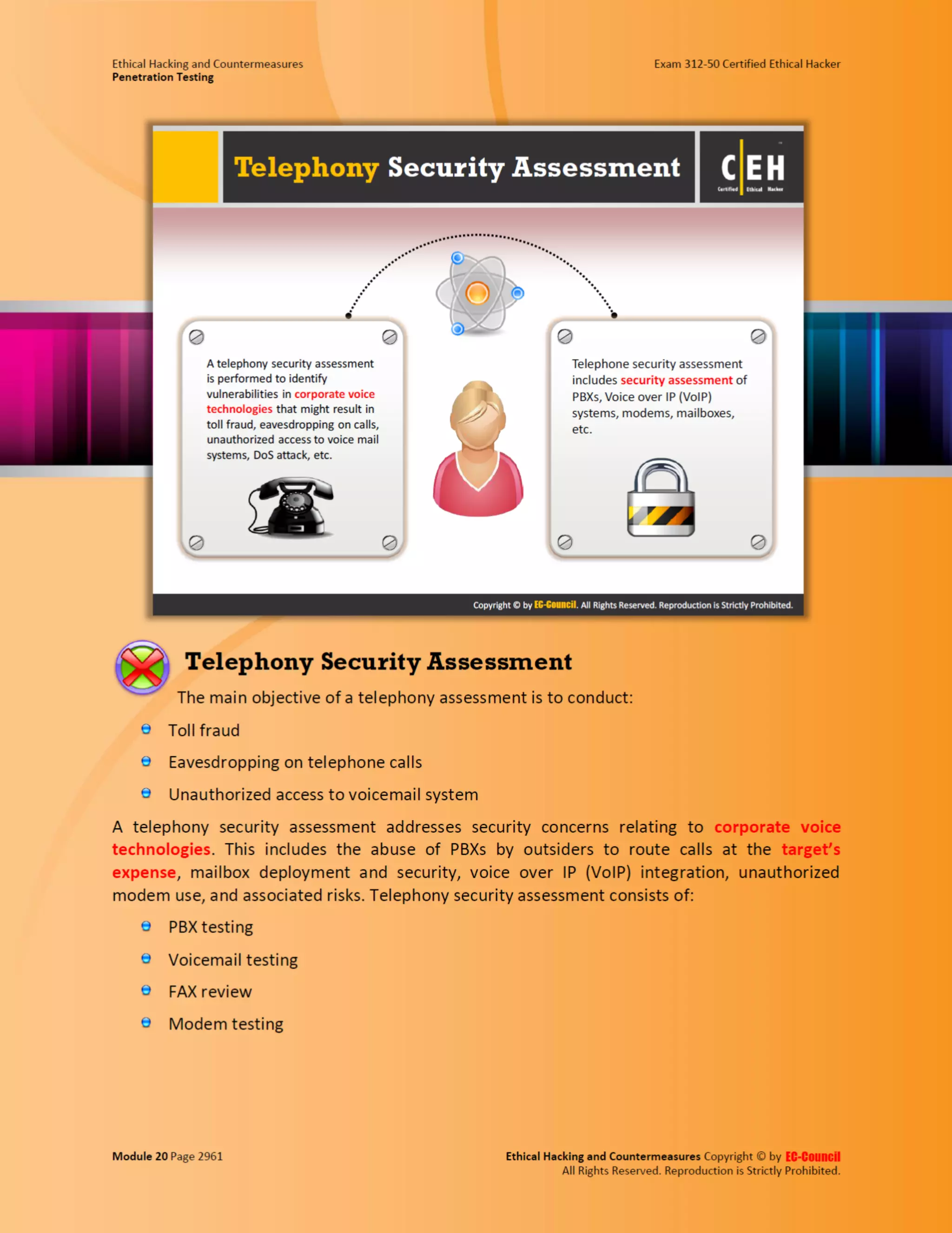 Cehv8 - Module 20: penetration testing