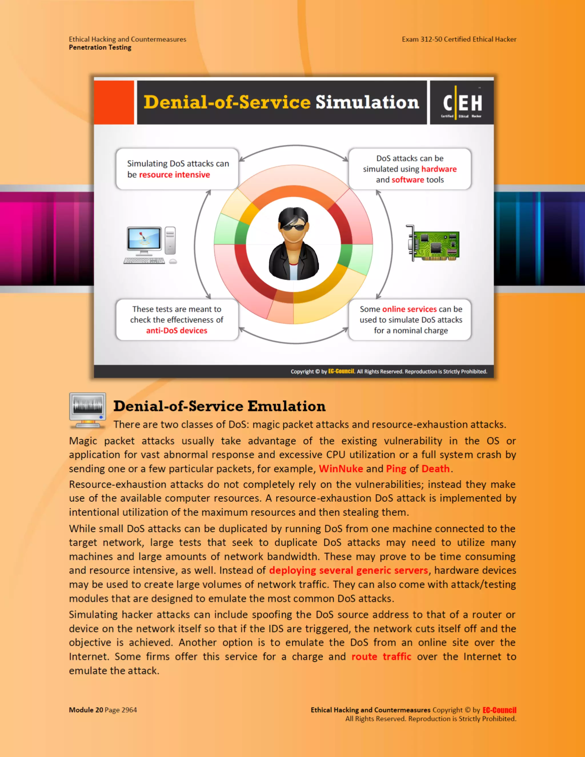 Cehv8 - Module 20: penetration testing
