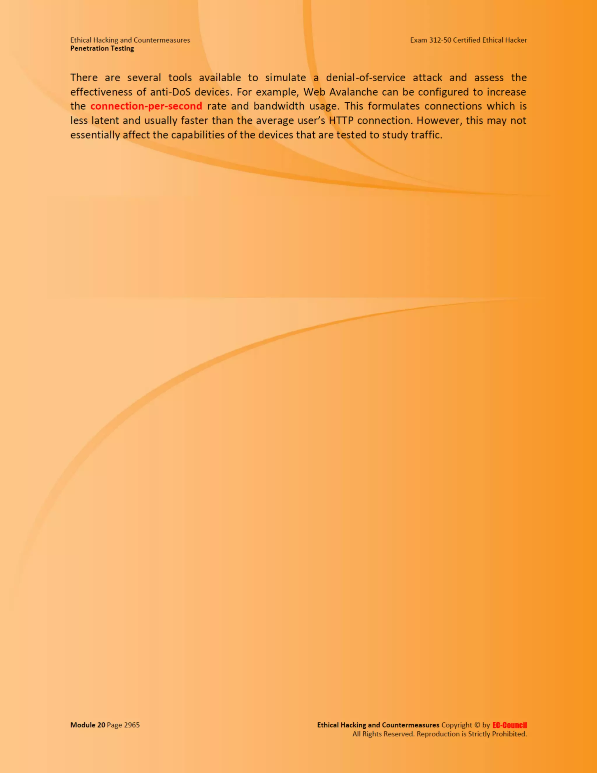 Cehv8 - Module 20: penetration testing