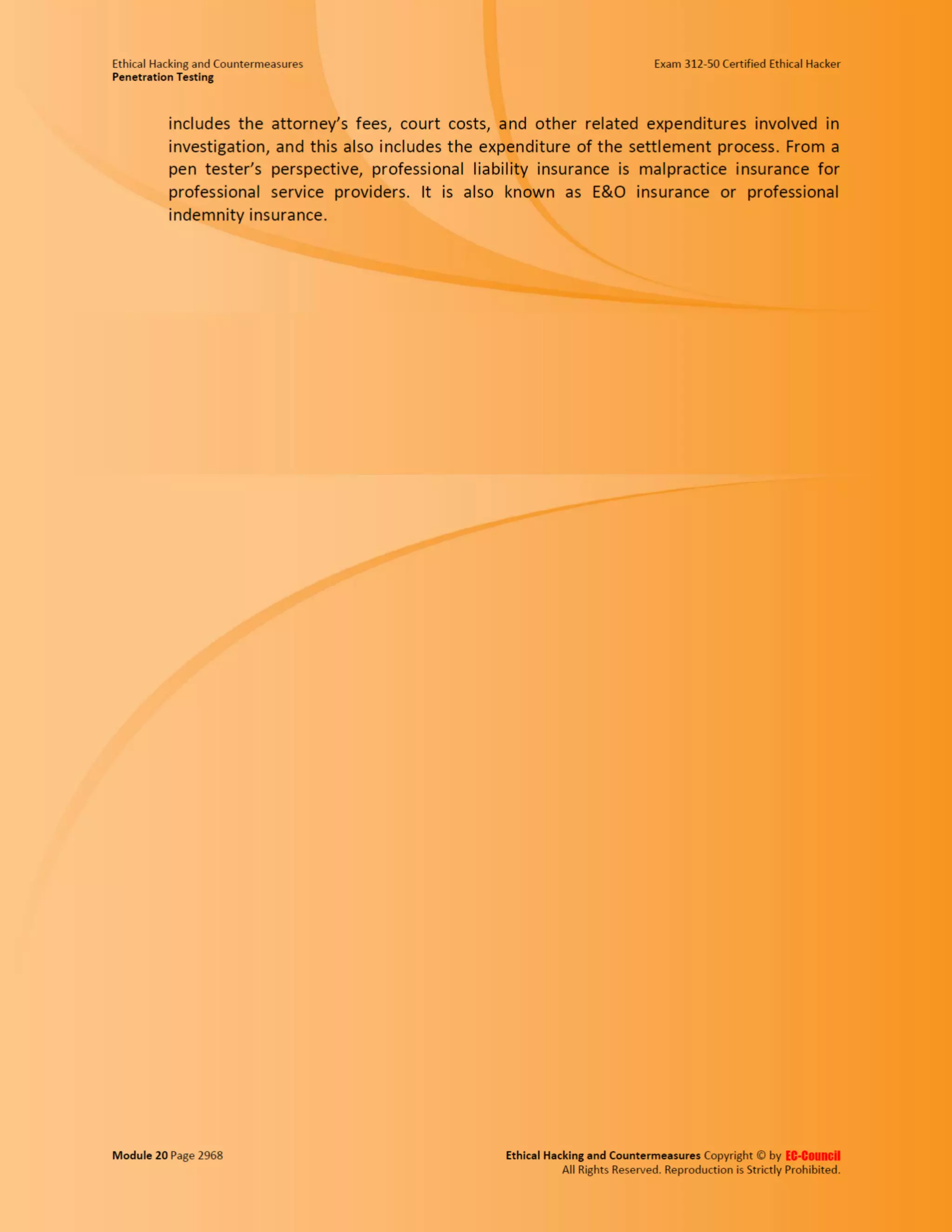 Cehv8 - Module 20: penetration testing