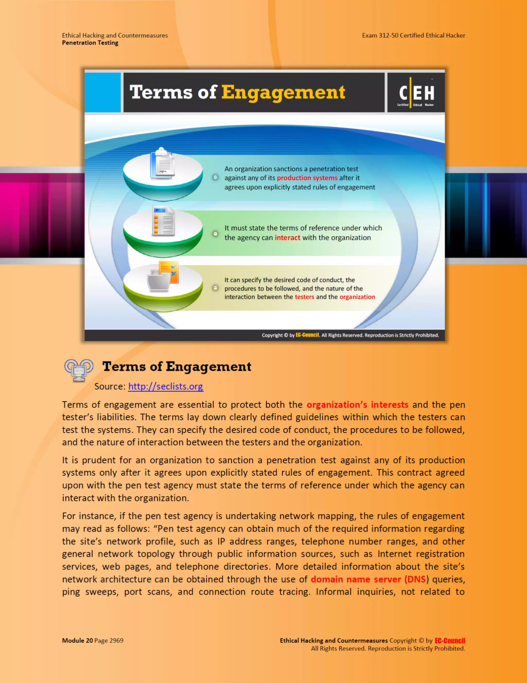 Cehv8 - Module 20: penetration testing
