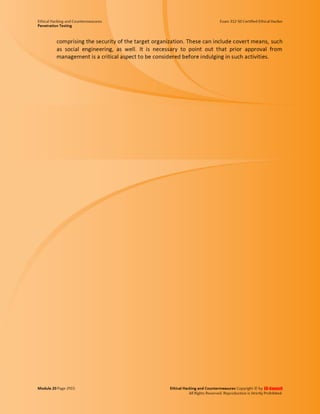 Cehv8 - Module 20: penetration testing