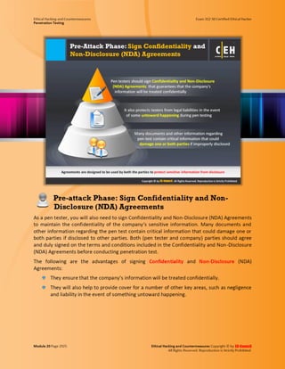 Cehv8 - Module 20: penetration testing