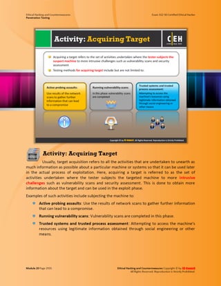 Cehv8 - Module 20: penetration testing