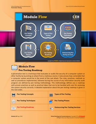 Cehv8 - Module 20: penetration testing