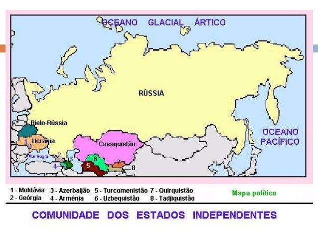 Cei- Comunidade dos Estados Independentes.