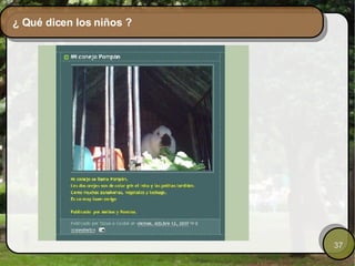 ¿ Qué dicen los niños ? 