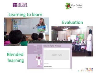 Evaluation
Learning to learn
Blended
learning
 