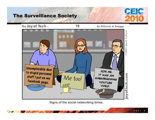 The Surveillance Society

                       19




                            P A G E   19
 