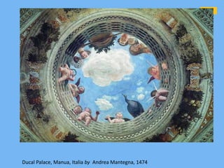 Ducal Palace, Manua, Italia by Andrea Mantegna, 1474
 