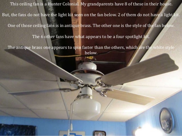 Ceiling Fan Conversations And Arguments My Version
