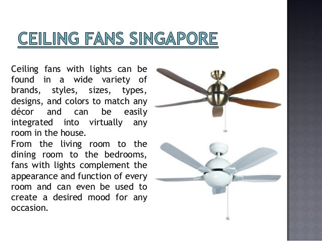 Ceiling Fan With Light Singapore