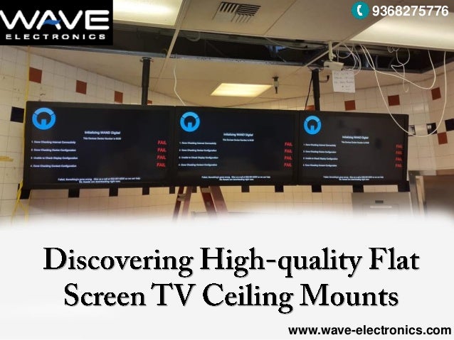 The Perfect Flat Screen Ceiling Mount For Your Store