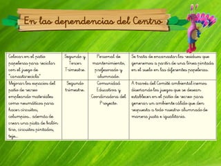 En las dependencias del Centro
 