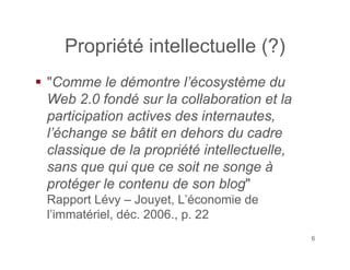 Publier sur internet : restrictions techniques et contractuelles