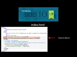 index.html



             Importa jQuery
 