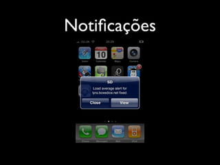 Notiﬁcações
 