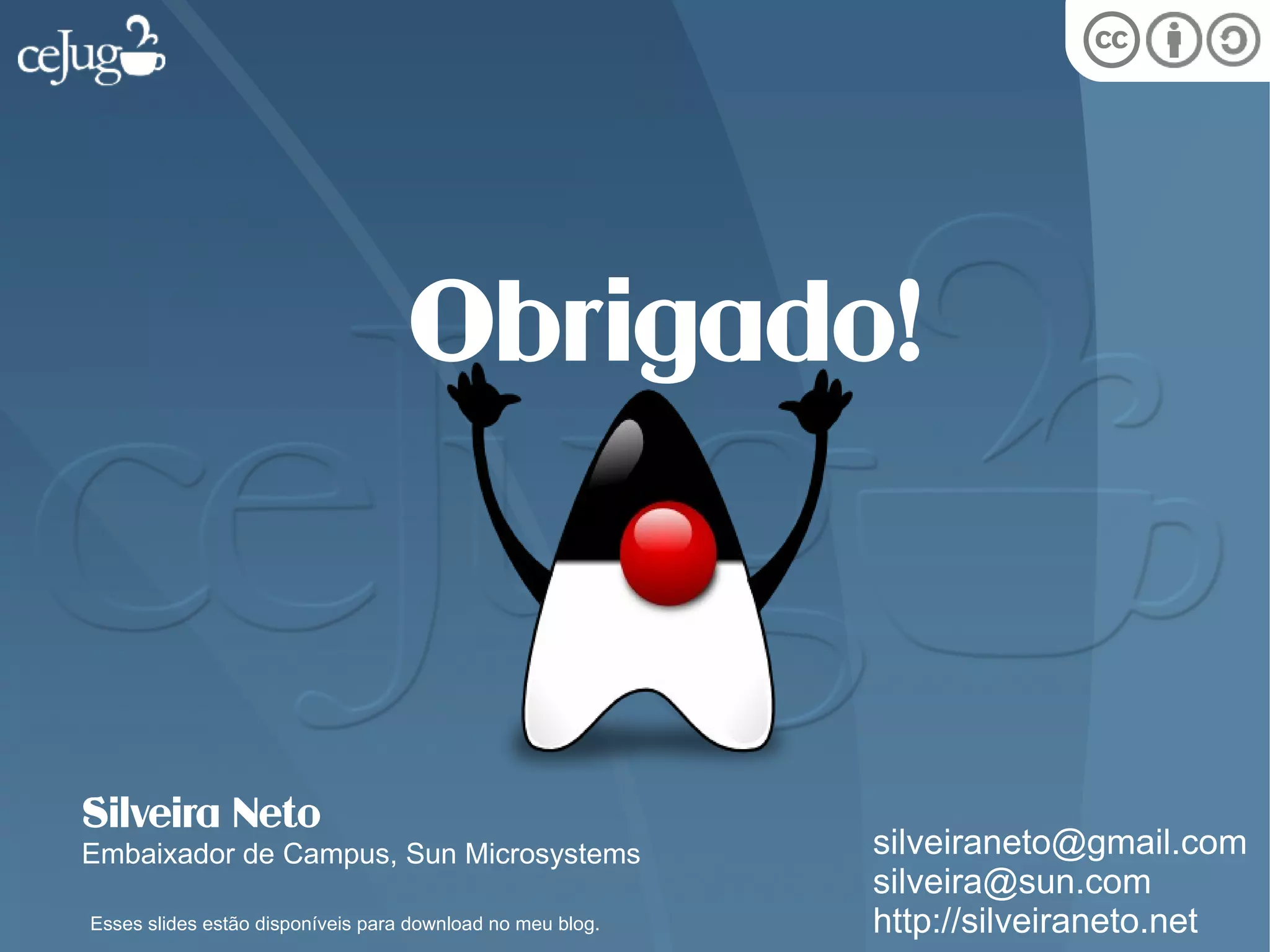 Apresentando o CEJUG e o poder do Java