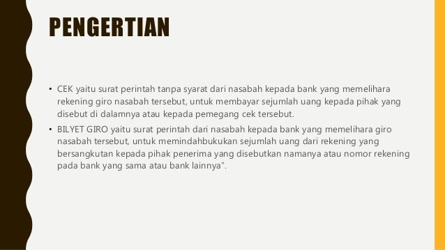 surat memindahbukukan perintah untuk rekening bilyet giro k Ce & surat memindahbukukan perintah untuk rekening bilyet giro k Ce &