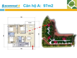 Căn hộ A: 97m2

 