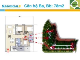 Căn hộ Ba, Bb: 78m2

 