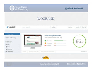 @mcielak #redesmoi
WOORANK
Gabriela Mejia T.
47
Moises.Cielak.Net
 