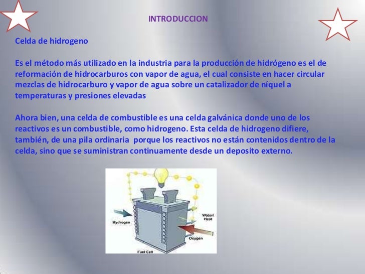 CELDA DE HIDROGENO
