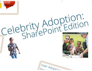 Celebrity Adoption: SharePoint User Adoption Ideas