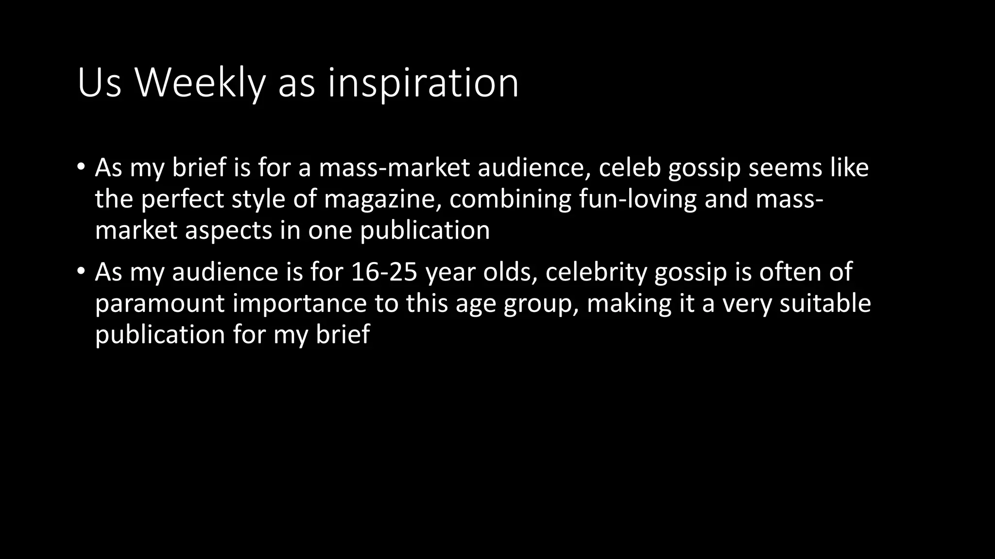 Celeb gossip magazines ppt
