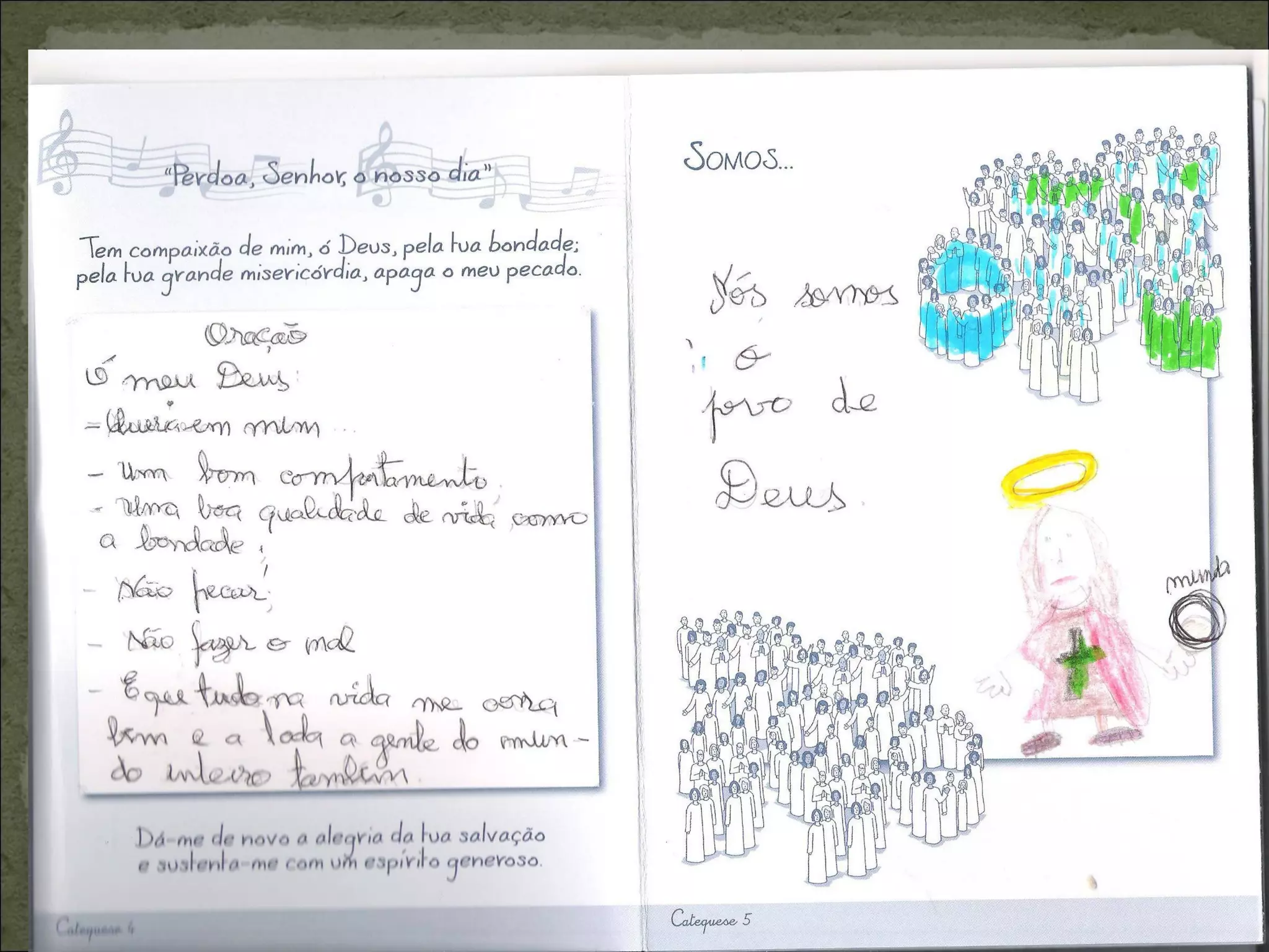 Trabalhos do 5 ano catequese