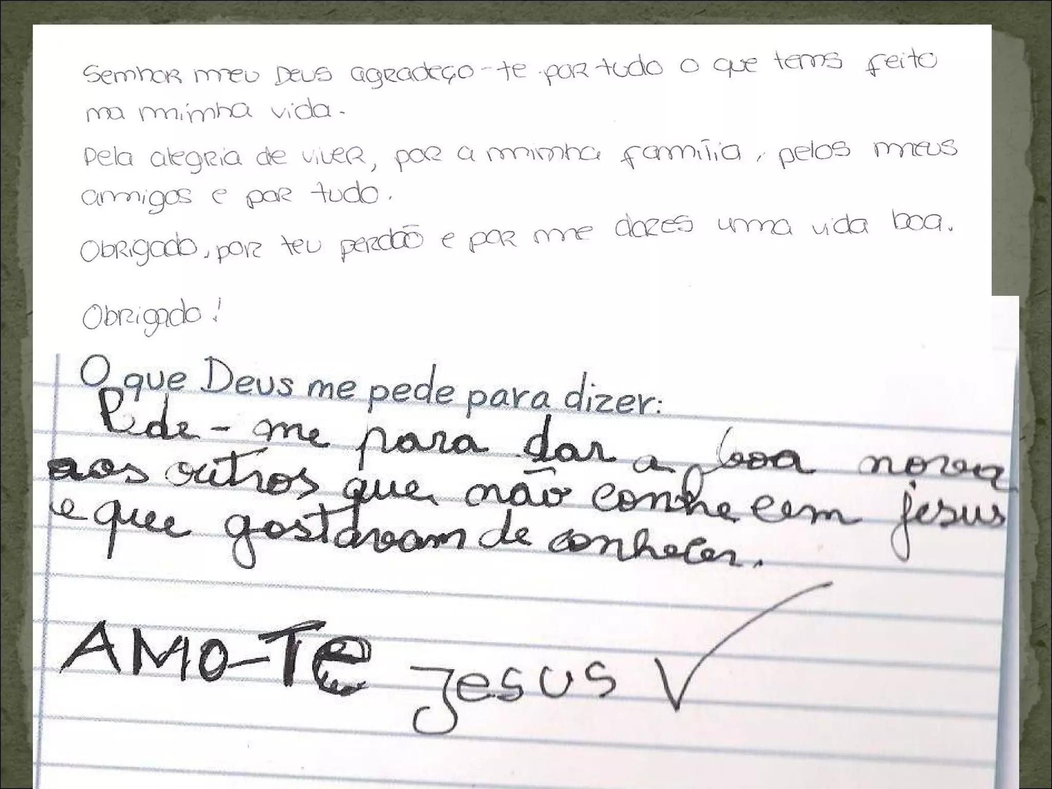 Trabalhos do 5 ano catequese
