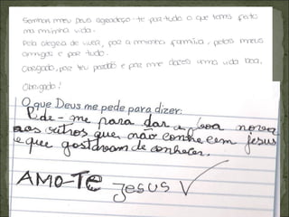 Trabalhos do 5 ano catequese