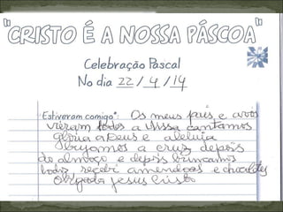 Trabalhos do 5 ano catequese