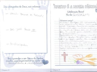Trabalhos do 5 ano catequese