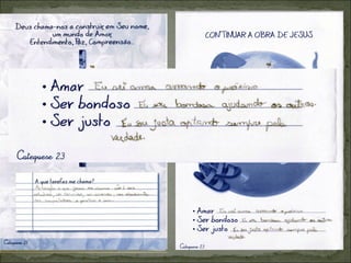 Trabalhos do 5 ano catequese