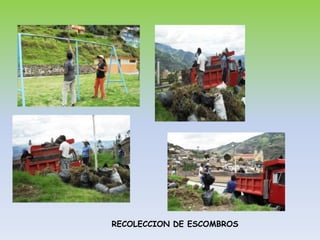 RECOLECCION DE ESCOMBROS