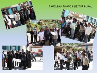 FAMILIAS JUNTOS SECTOR RURAL