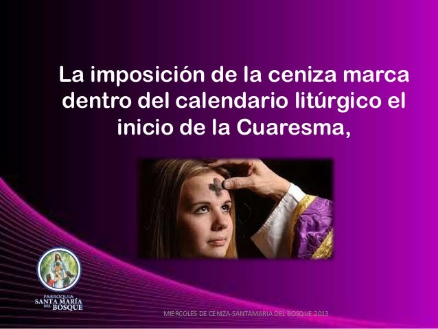 Resultado de imagen para imposicion de la ceniza