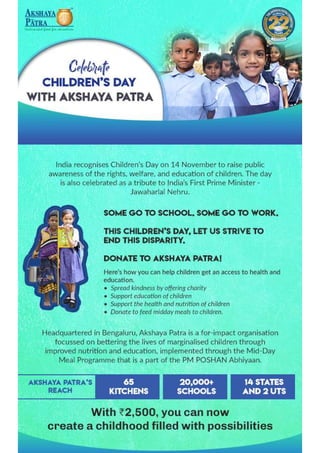 Celebrate Childrens day with Akshaya Patra.pdf