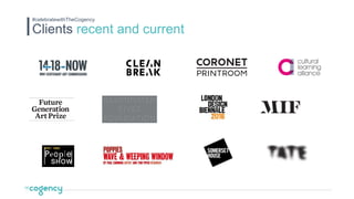 Clients recent and current
#celebratewithTheCogency
 