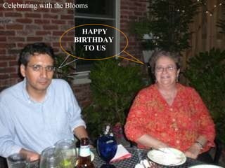 HAPPY BIRTHDAY  TO US Celebrating with the Blooms 