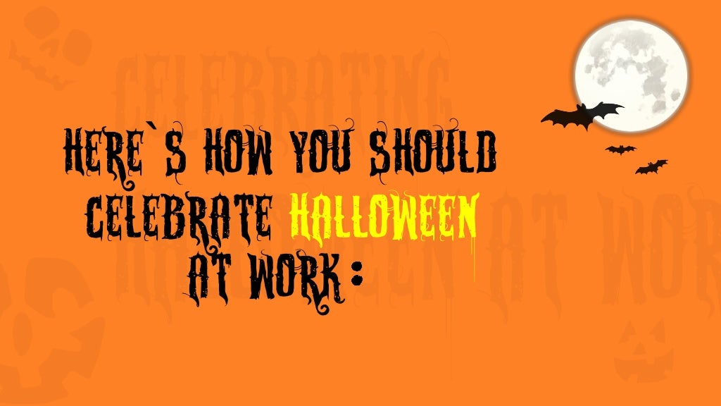 Celebrating Halloween At Work