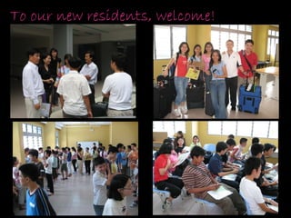 To our new residents, welcome! 