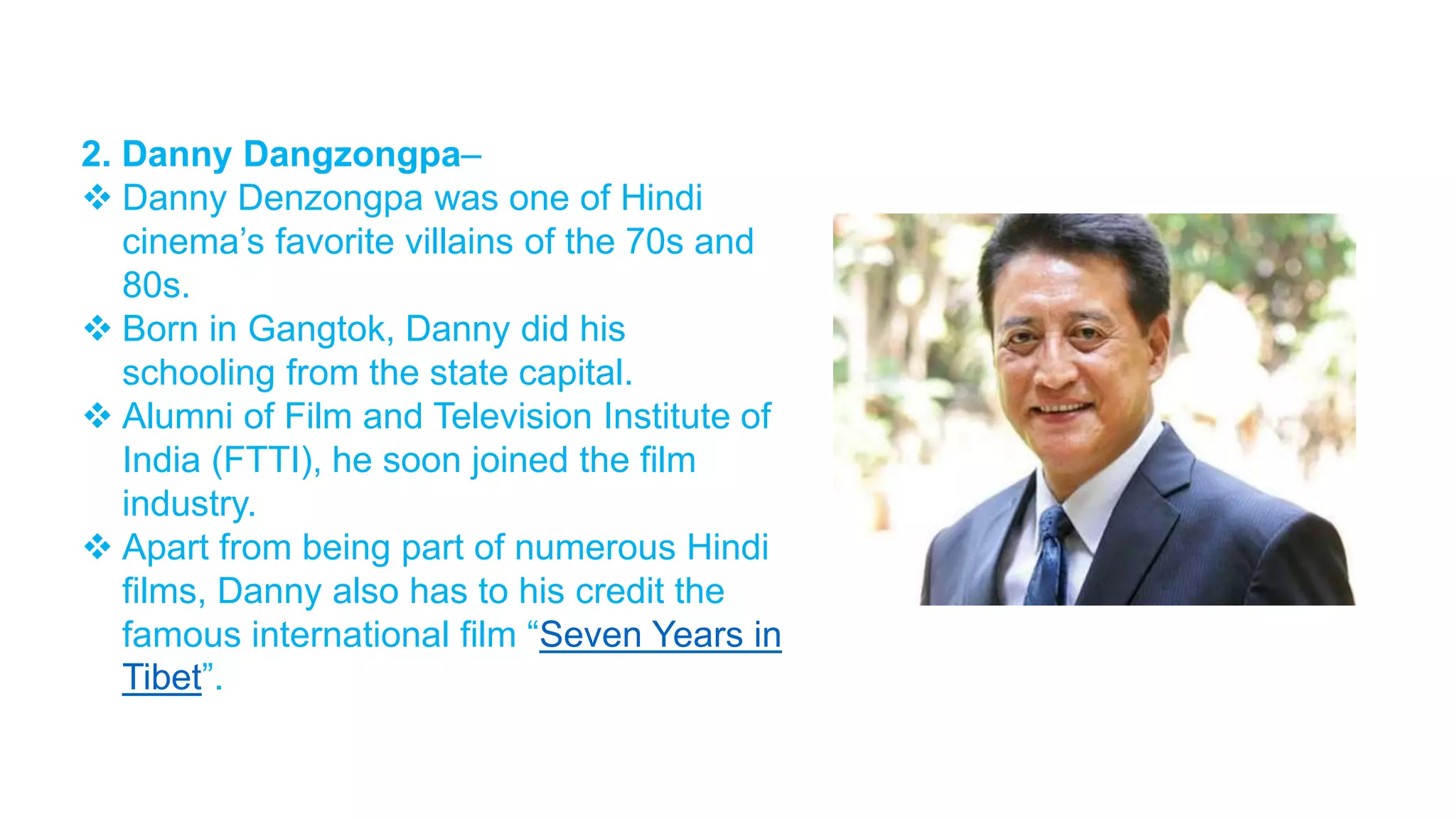 Celebrities of sikkim (Project file) | PPTX
