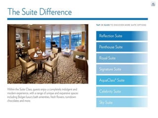 Celebrity Cruises Suite Perks | PPTX