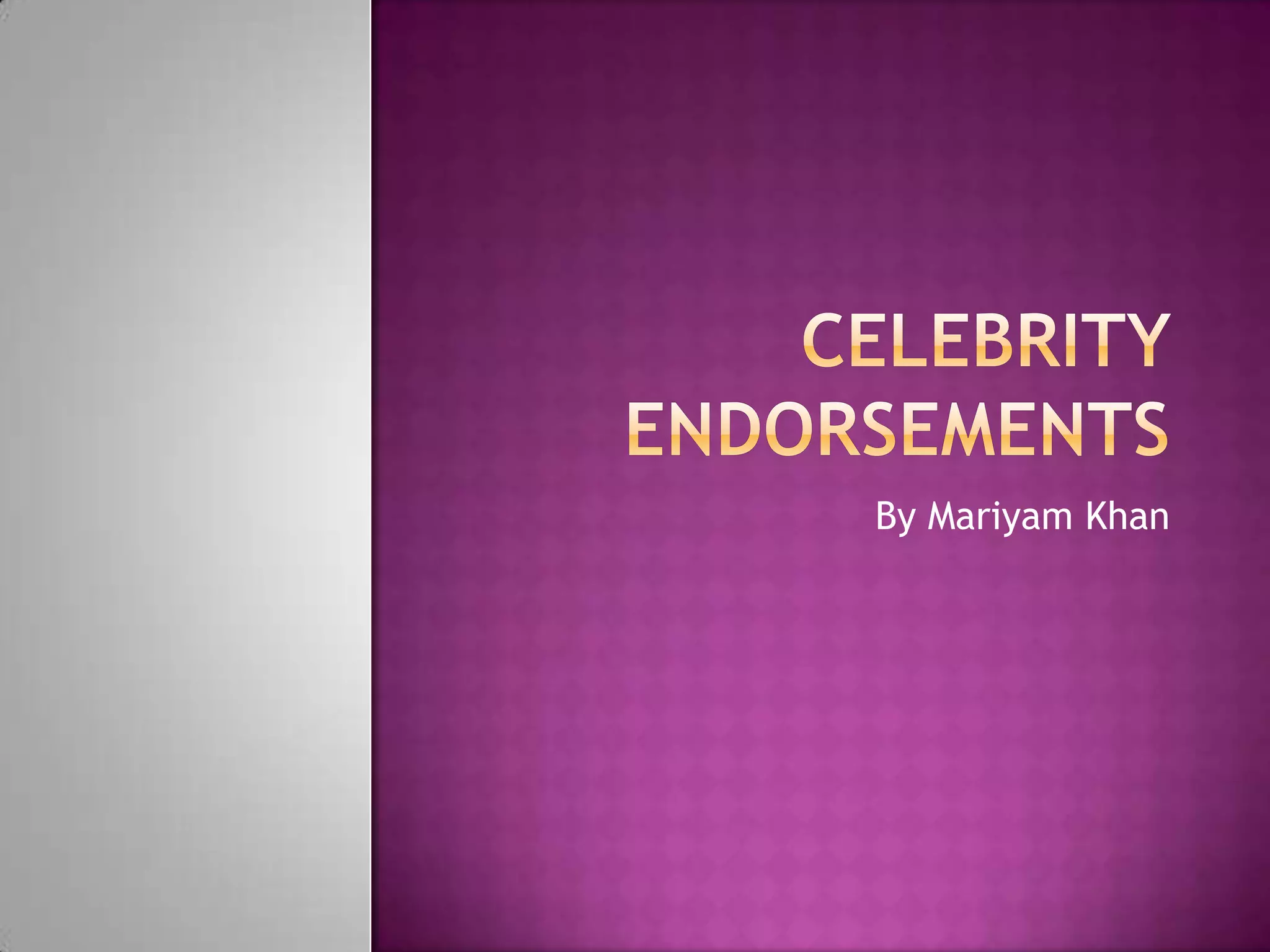 Celebeconomy: The Celebrity Endorsement Revolution. - 9i4z6so