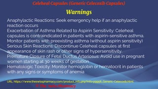 Celeheal Capsules (Generic Celecoxib Capsules) | PDF