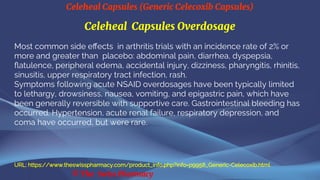 Celeheal Capsules (Generic Celecoxib Capsules) | PDF
