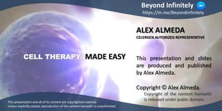 CELL THERAPY: MADE EASY
Beyond Infinitely
https://m.me/BeyondInfinitely
 